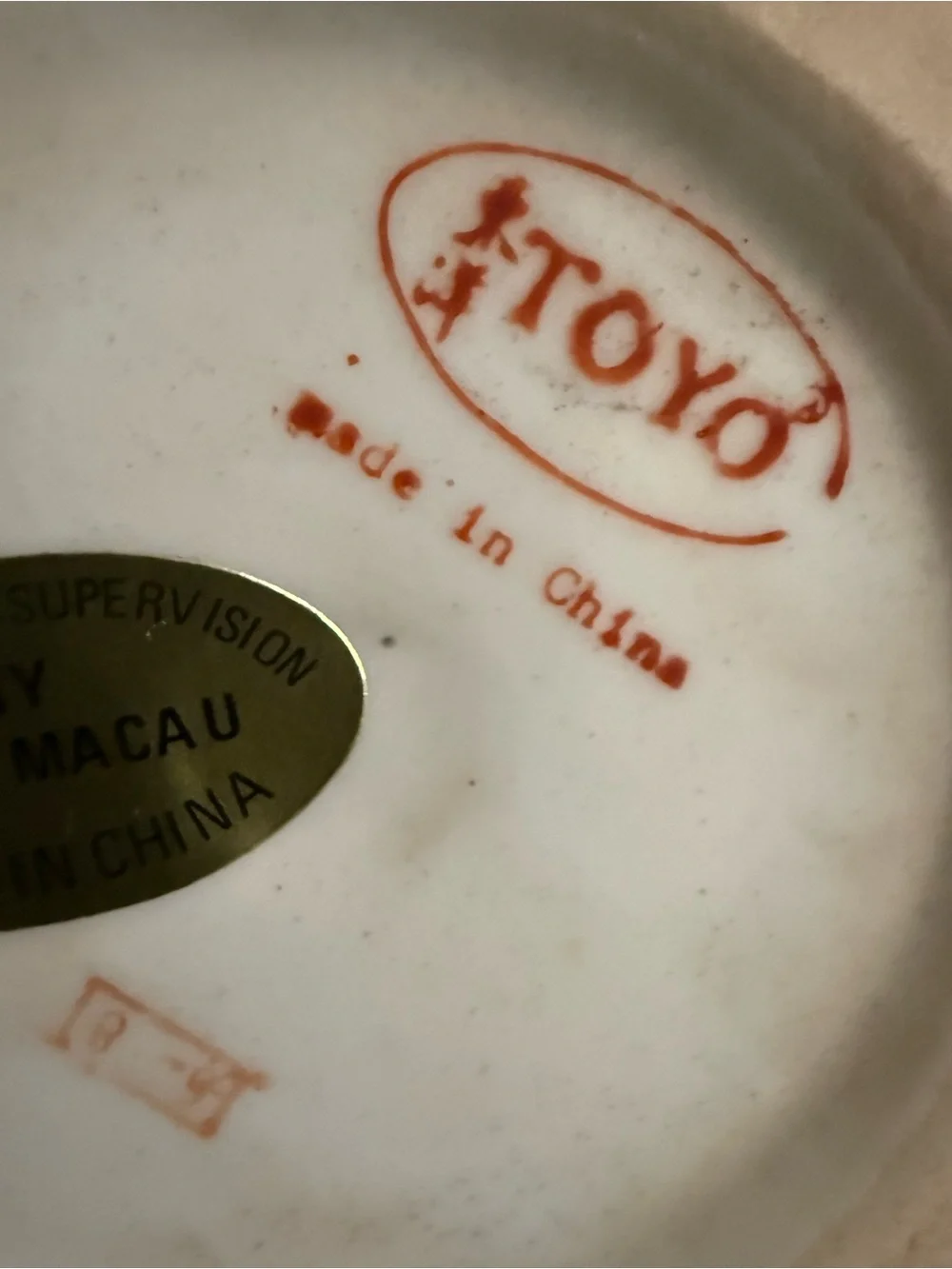 vintage for Toyo design, featuring a pastel Asian floral pattern